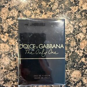 Dolce & Gabbana Fragrance Box with Violet and Gold Accents